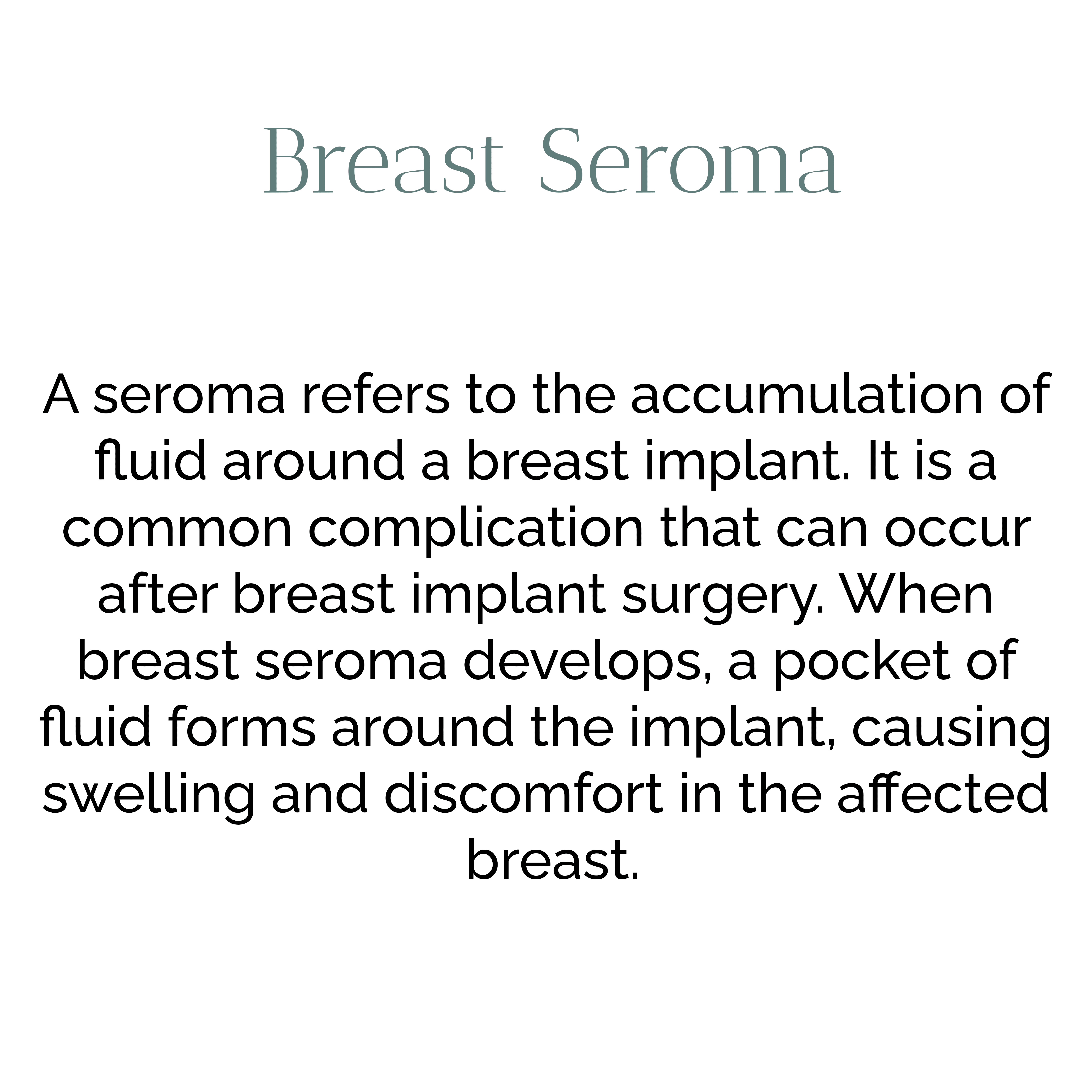 1 breast seroma