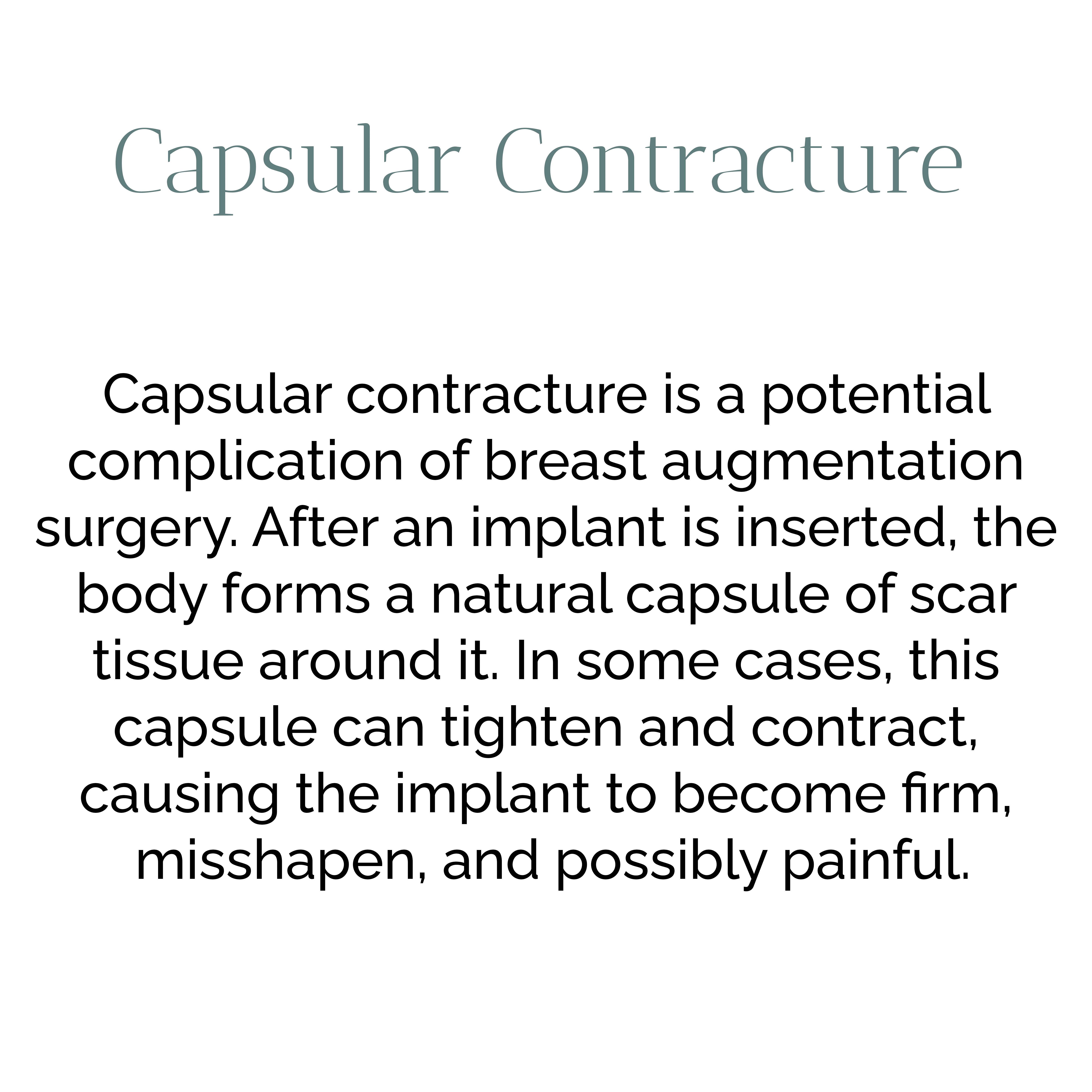 capsular contracture